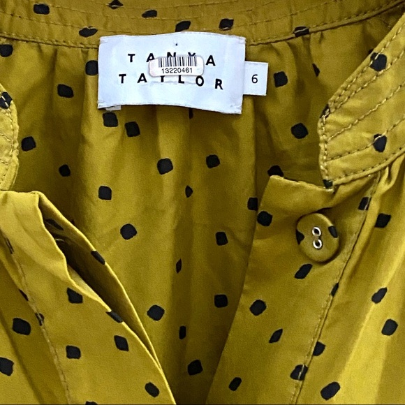 TANYA TAYLOR | Francis Green Silk Jumpsuit - Picture 5 of 9